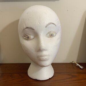 Fun Vintage Adult MANNEQUIN Head HAT DISPLAY, Hats / Wig Display